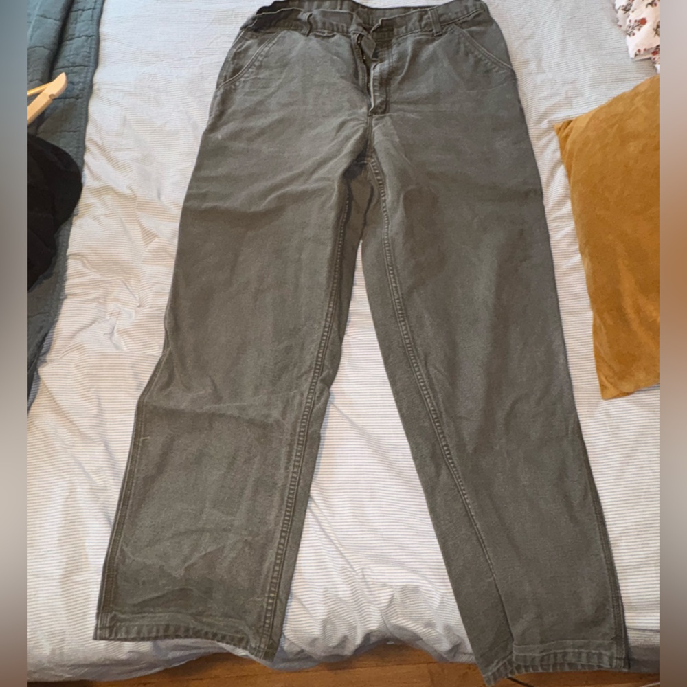 Carhartt Men's Olive Green Pants